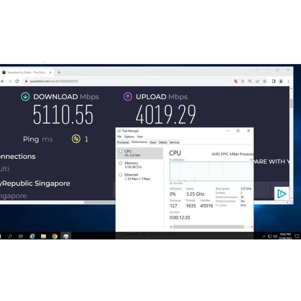 Terbaru fth- RDP/VPS MURAH 12 Core 32 Core BISA PERPANJANG FULL GARANSI BULANAN Premium Berkualitas