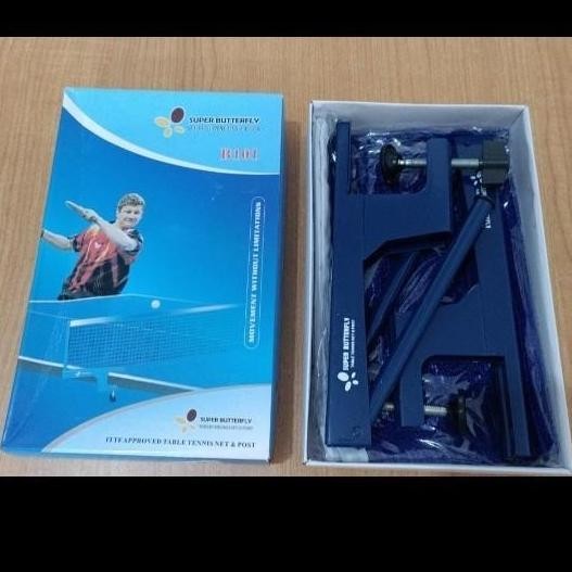 Tiang Net Tenis Meja Pingpong Butterfly B 101 ORIGINAL MODEL PUTAR Dania Sport
