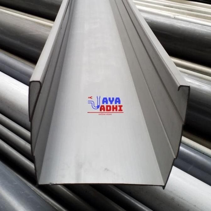 "'''] PVC Talang Gutter Kotak 22 cm -  1 meter