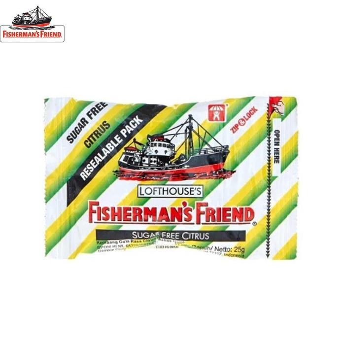 

Fisherman's Friend Permen Bebas Gula Citrus 25 gr x 3