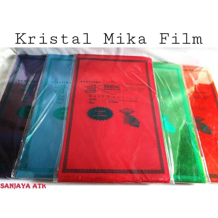

Plastik Mika Jilid Kristal Premium Minimum Order 20pcs