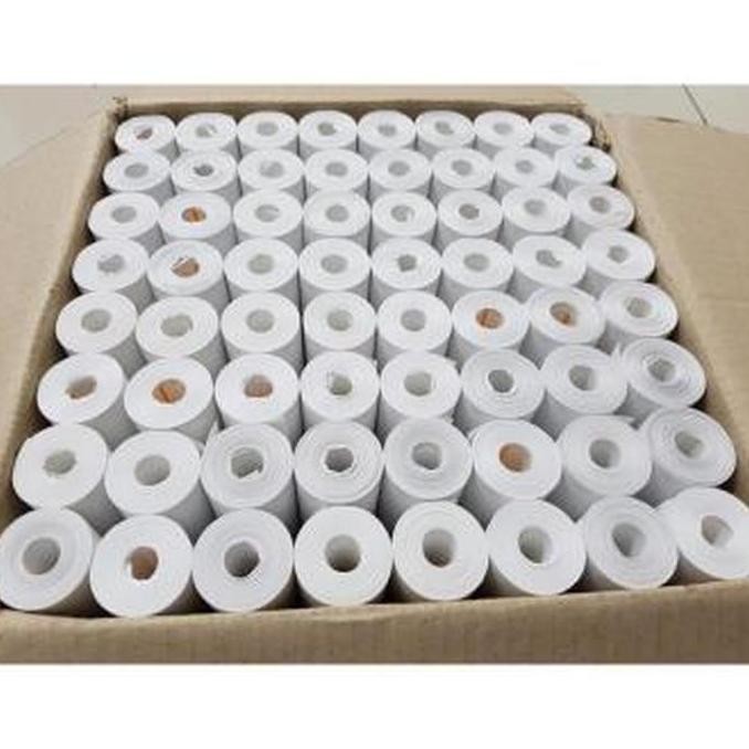

TERLARIS - Kertas Thermal Kasir Struk Roll 58x40 mm POS Receipt Printer 100 pcs