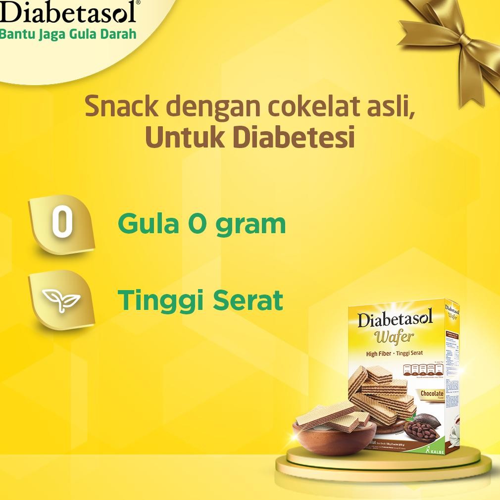 

Buy 3 Diabetasol Wafer Chocolate 2x50g