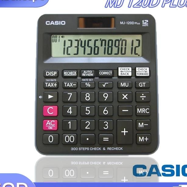 

Kalkulator Scientific Casio Mj120Ddj120D Plus Office Desktop 300 Steps Che Correct Series Calculator 12 Dits Fx991Es
