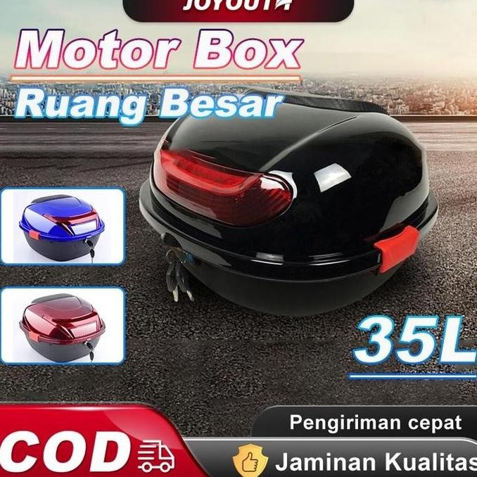 JOY Box Motor Box Belakang Motor rear box Motor Kapasitas Tas Motor Tailbag