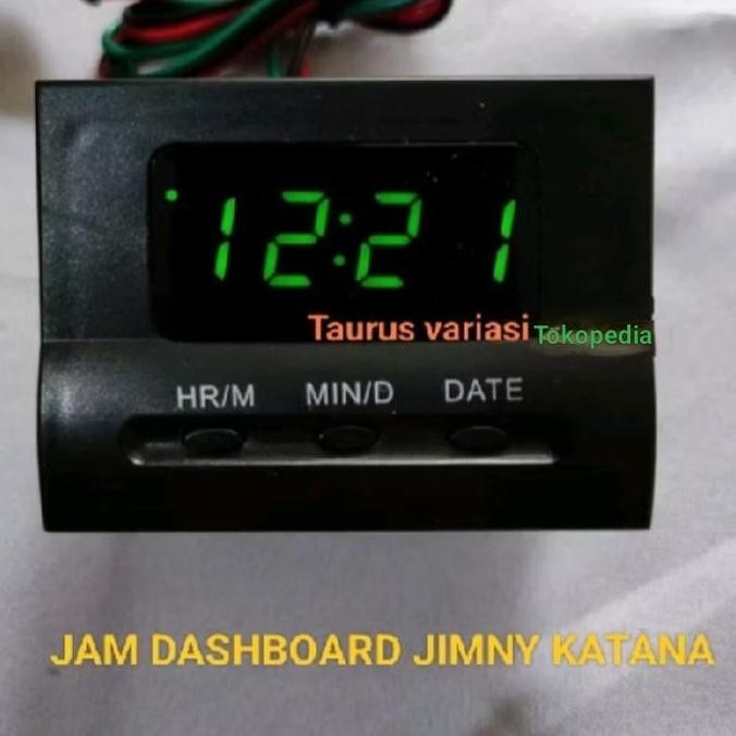 Jam Digital Dashboard Mobil Suzuki Jimny Katana Model Original Sj 410 Ready