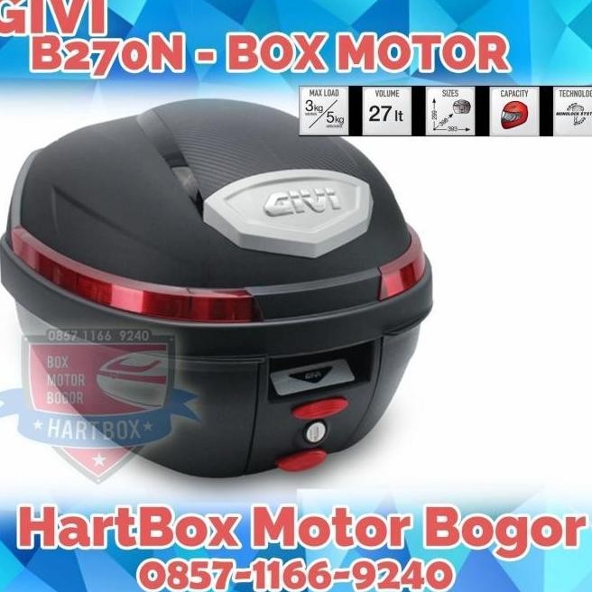 TERMURAH ORIGINAL PROMO Box Motor Givi Termurah B270N 27L Terbaru Givi