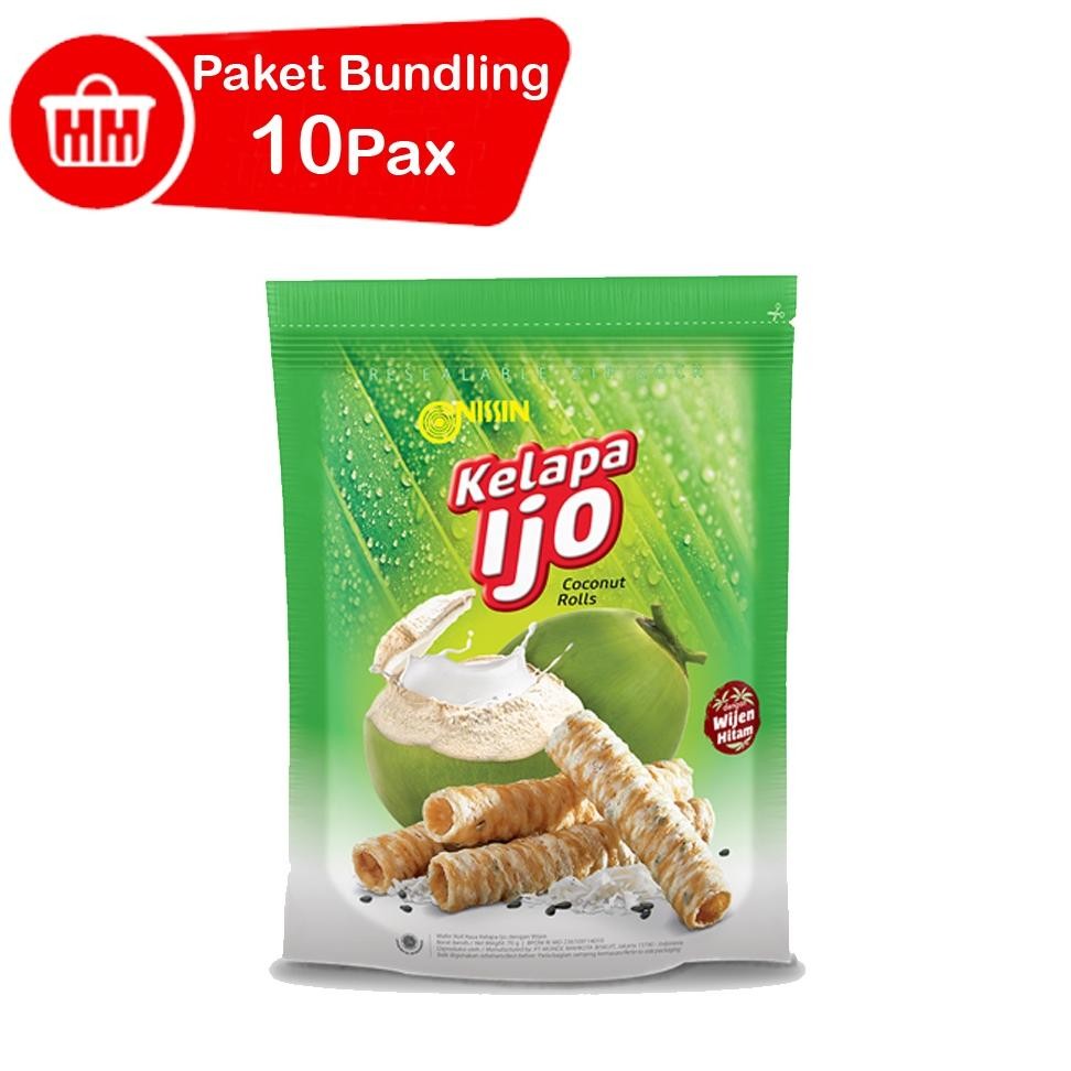 

Nissin Kelapa Ijo Rolls 70 gr x 10