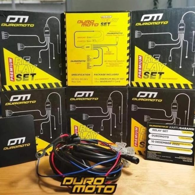 RELAY SET V2 LAMPU DUROMOTO RELAY SET DUROMOTO - RELAY SETT LAMPU DUROMOTO