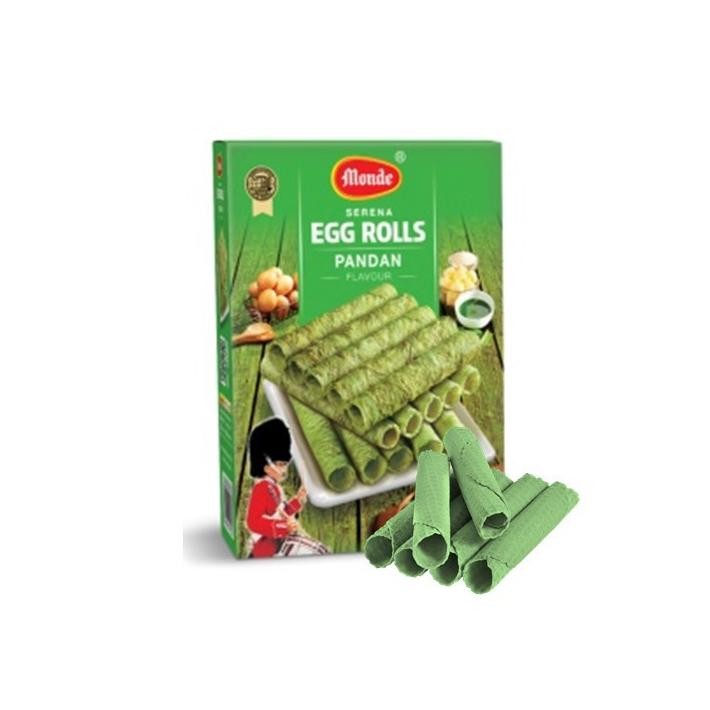 

Monde Serena Egg Roll Cookies Pandan 70 gr x 4