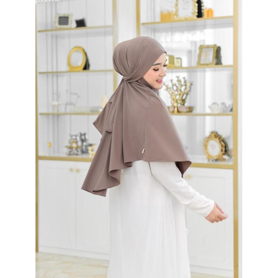 KHIMAR FRENCH UKURAN L PREMIUM 3 IN 1 CADAR JERSEY MODIF TERBARU 2024 - AQIYA FRECH - MUSLIM, GAMIS 