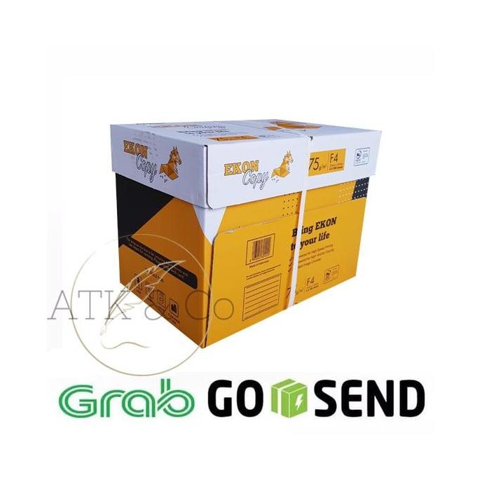 

TERMURAH - Kertas HVS F4 75gr Ekon Copy 1 Dus