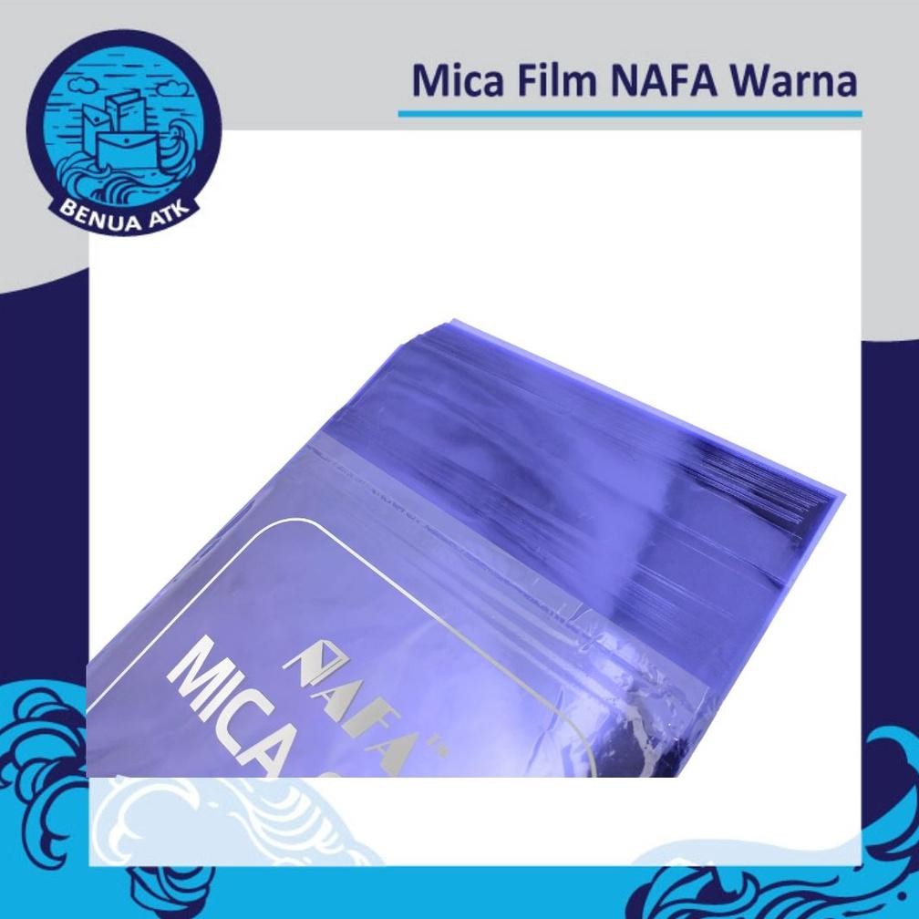 

Mika Jilid Plastik / Mica Film WARNA Folio NAFA [MFF]