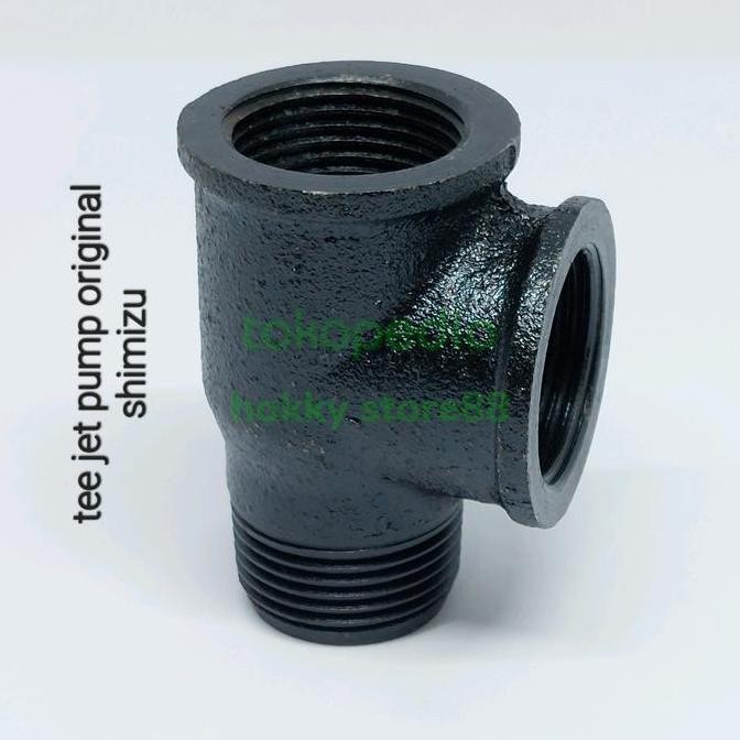 Murah Tee / T Jet Pump 1"Inch Shimizu 3 Way Besi Tabung Pompa Air