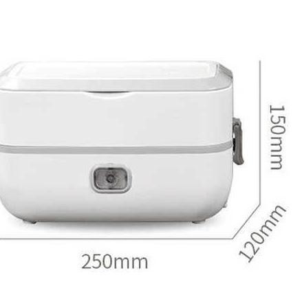 Kotak Bekal Makan Siang Elektrik Lunch Box Pemanas Makanan Portable AS