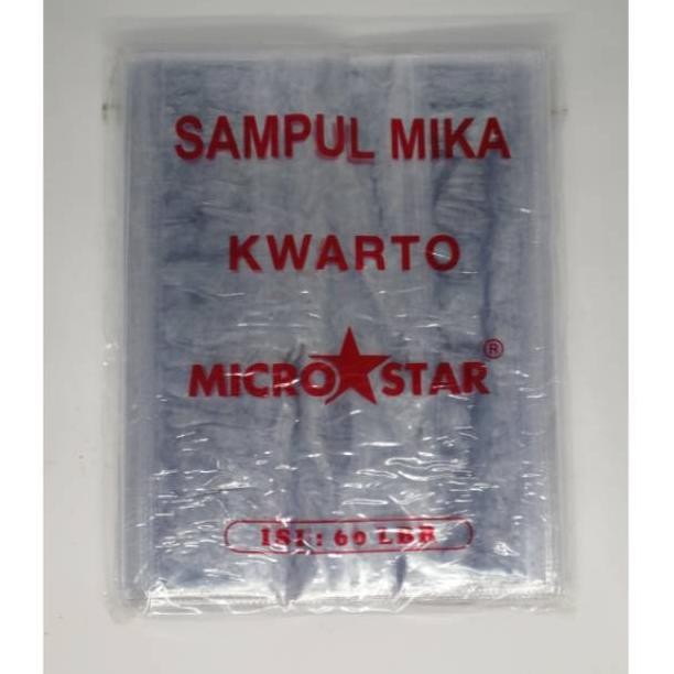 

(60 lembar) Sampul Mika Kuarto Merk Microstar