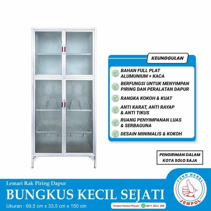 Rak Piring Bungkus Kecil/Lemari Piring Serbaguna/Lemari Dapur/Jempol