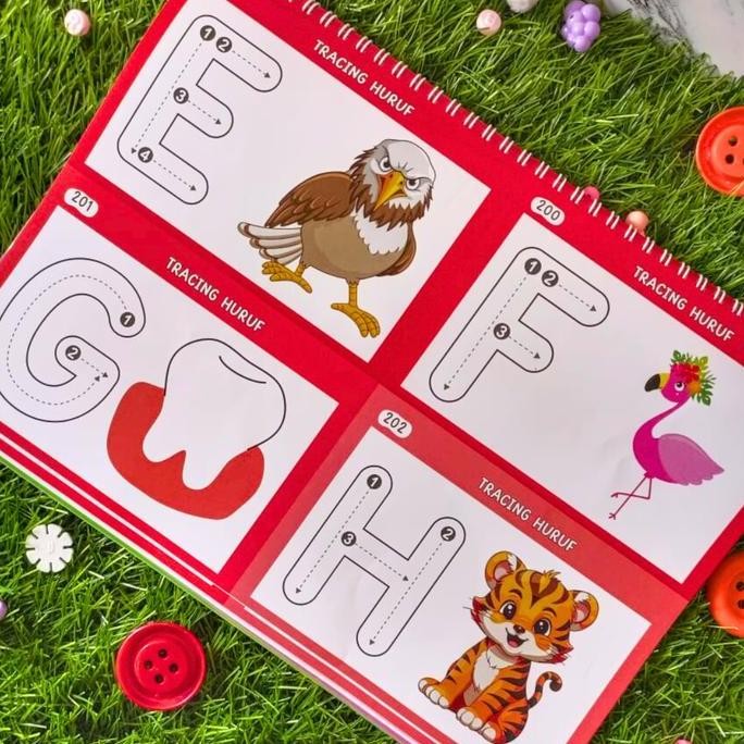 

Buku Belajar Anak Super Smart Big Book 365 Aktivitas PAUD TK A TK B SD Pintar Cerdas Menulis KS