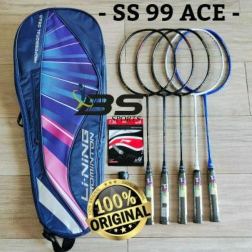 Raket Badminton RAKET LINING Super Series SS 99 Ace Original 100% Nugi