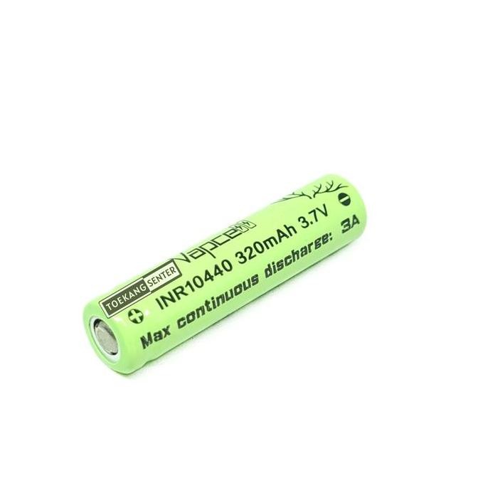 New  VAPCELL BATERAI 10440 AAA 320mAh 3.7 VOLT SENTER LED MINI