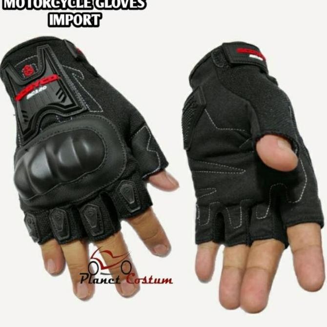 Sarung Tangan GLoves Protector Import Safety Touring Balap Racing Cross Trail downhill Original