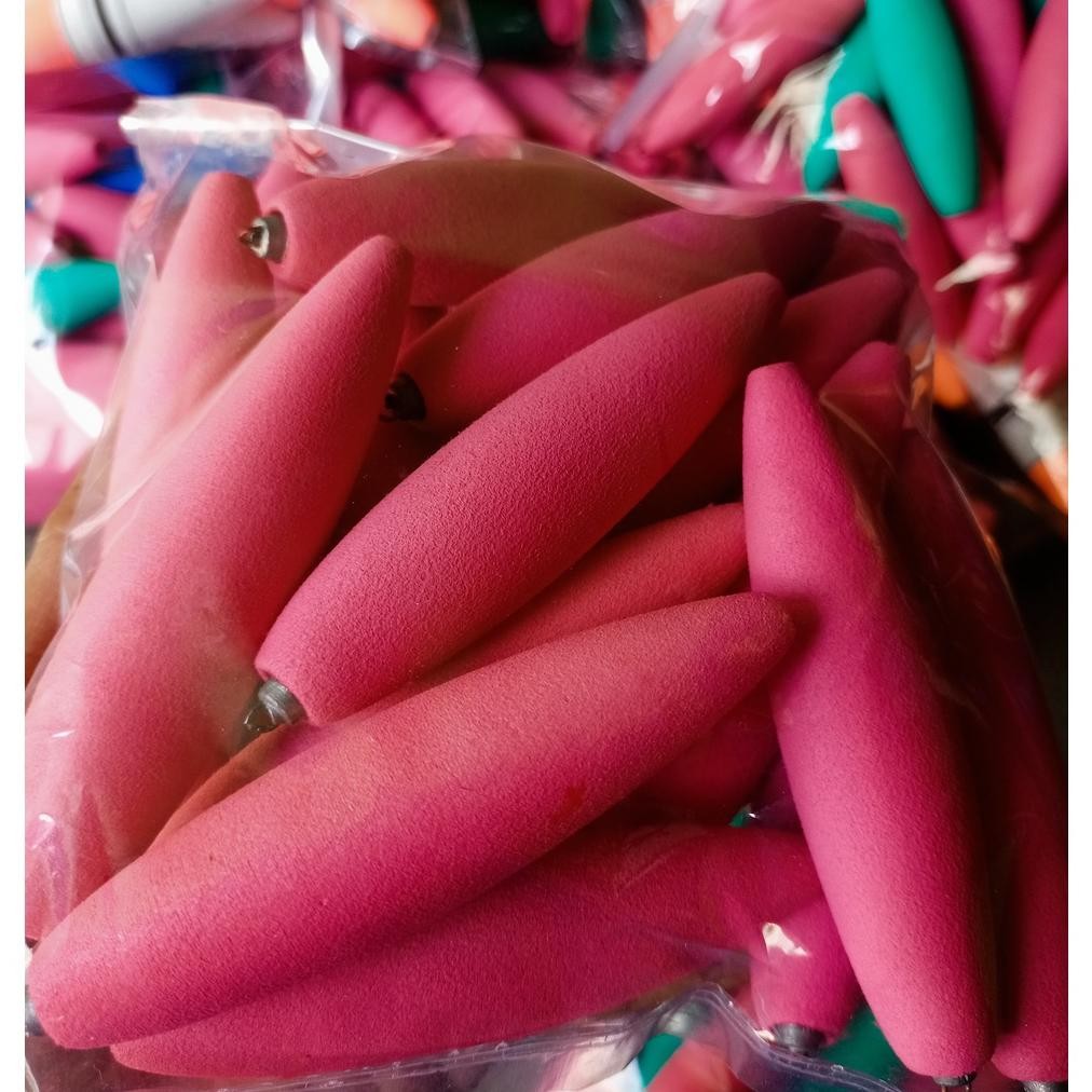 Pelampung Pancing Busa Ukuran Besar 1pak Isi 20pcs | pelampung pancing kakap Nugi