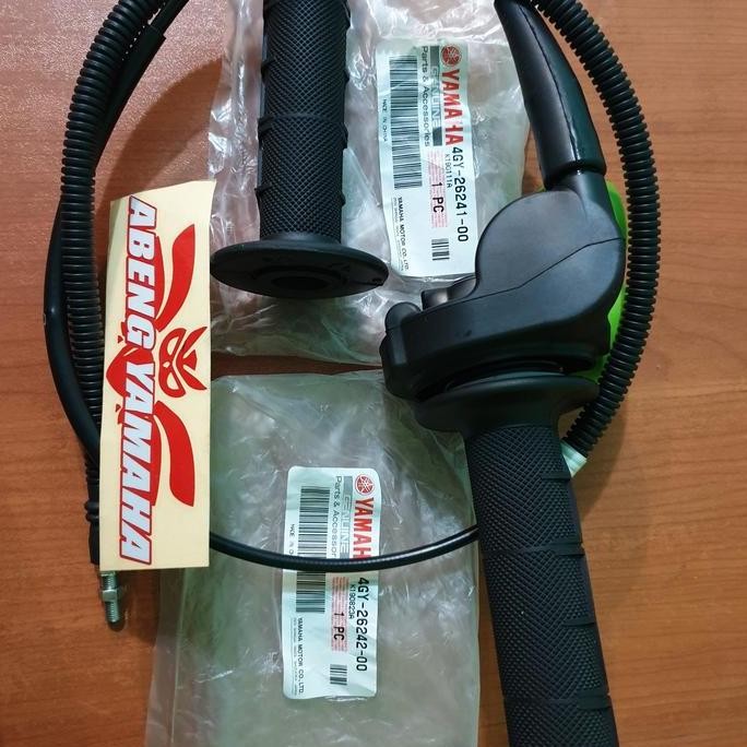 Gas Spontan YZ 125 tanpa kabel Gas Original Yamaha Japan