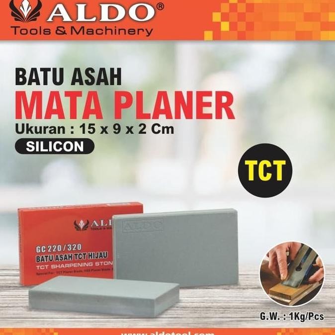 BEBAS ONGKIR - BATU ASAH MATA PLANER TCT ALDO