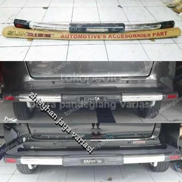 Tanduk bemper pengaman belakang mobil Daihatsu sigra murah