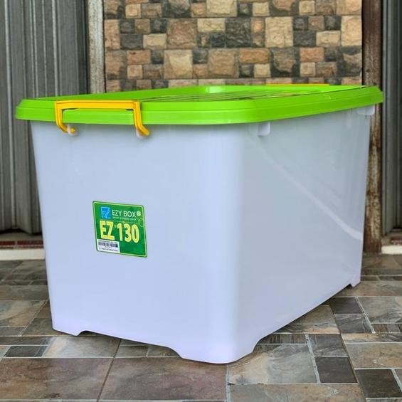 Terlaris Ezy Box Container Box Ezy 130 150 Ezy 130 Ezy 150 Box Penyimpanan Dengan Roda Kontainer Pla