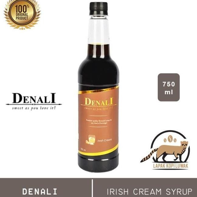 

(SALE) DENALI SYRUP RASA IRISH CREAM