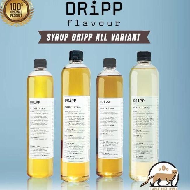 

(SALE) SYRUP DRIPP CARAMEL HAZELNUT VANILLA PANDAN PALM SUGAR - SIRUP