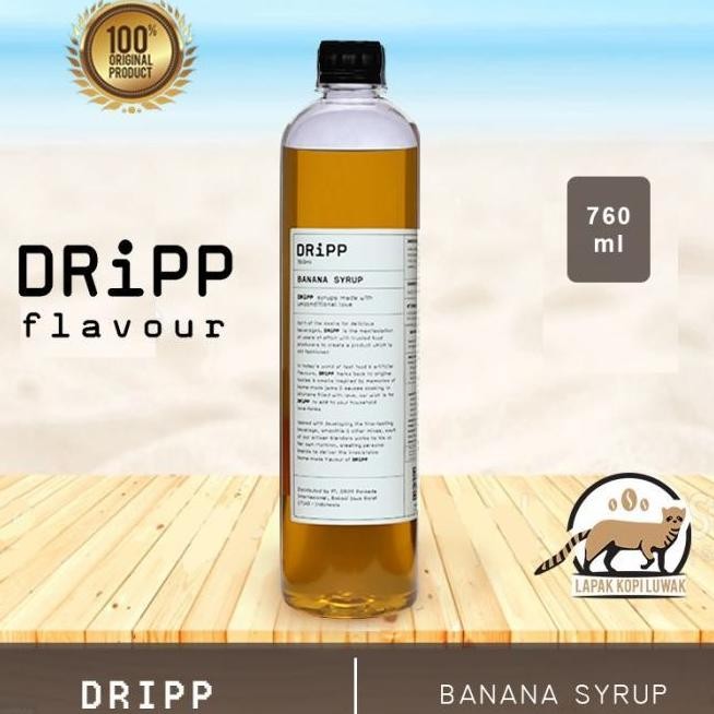 

(SALE) BANANA SYRUP MERK DRIPP