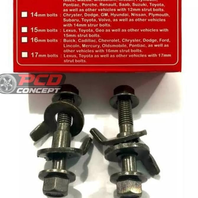 BAUT CHAMBER UKURAN 12MM SPORING SAMA PASANG |UTK MOBIL BRIO, MOBILIO