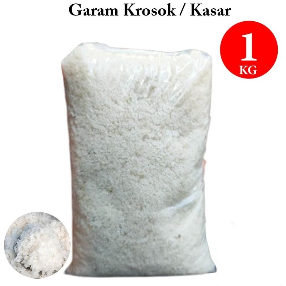 

(Terbaru) Garam Kasar 1 KG Krosok / Garam Murni / Garem Kristal Non Yodium (Terlaris)