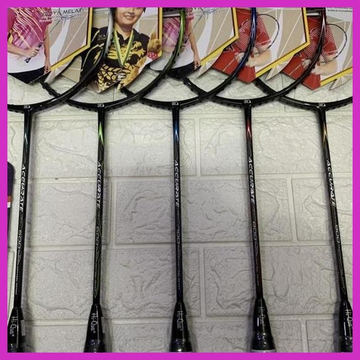 (OLAHRAGA) RAKET BADMINTON HIQUA HI-QUA ACCURATE SLASH 500/600/700/800/900 ORI SIAP KIRIM