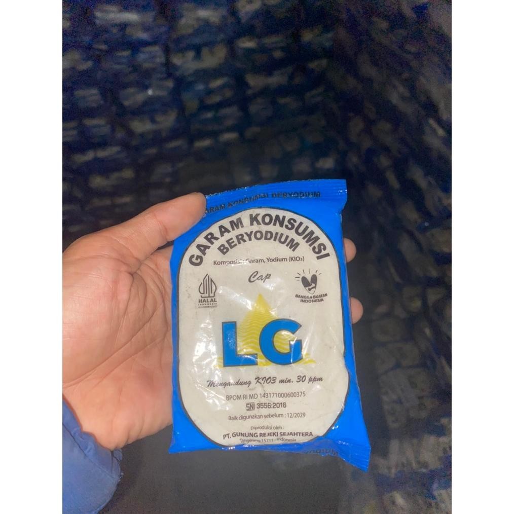 

(Terbaru) ( 1Ball isi 40pcs ) Garam Masak LG Beryodium / Garam / Garam Masak / Garam dapur / Garam Beryodium 100gram / Garam Bumbu Dapur (Terlaris)