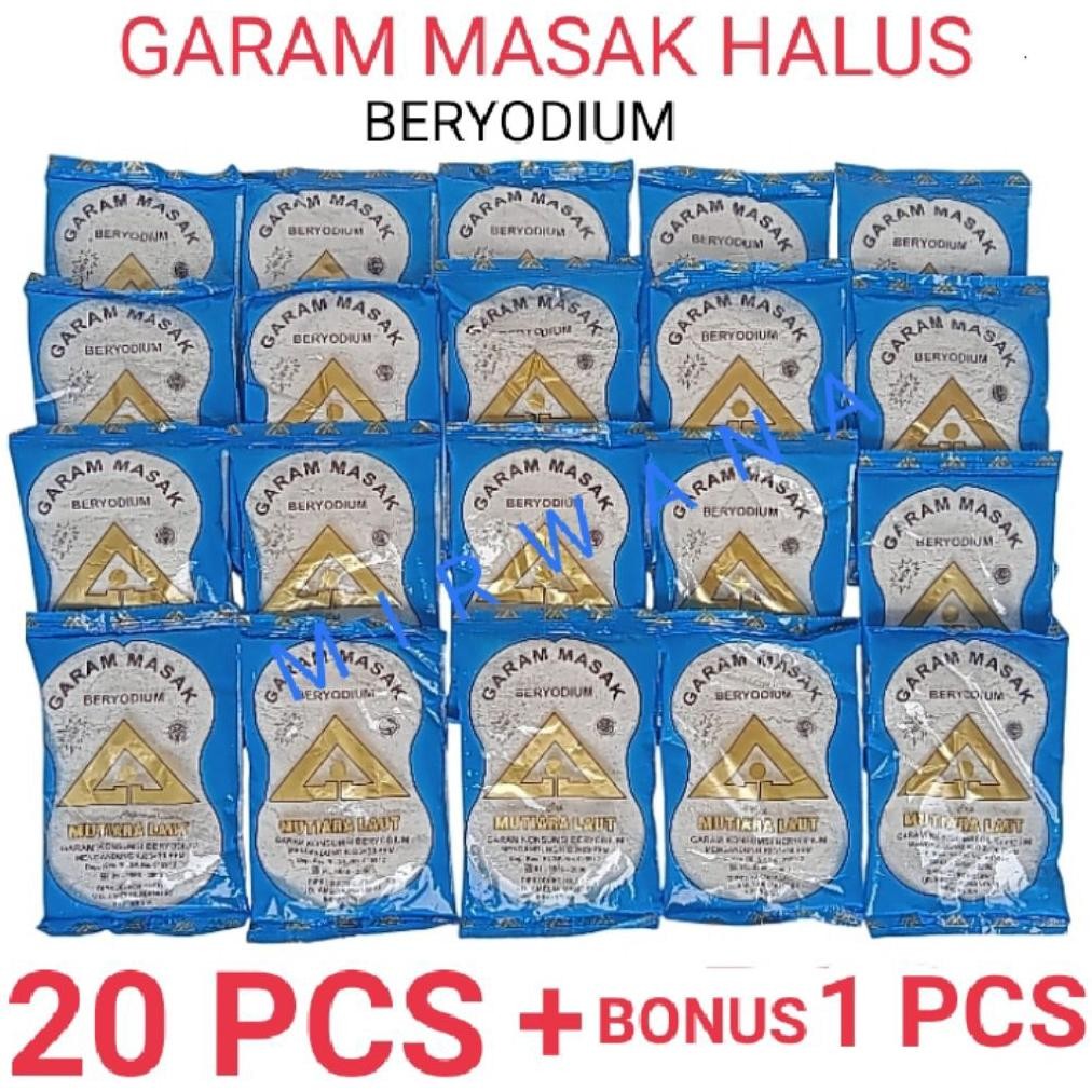 

(Terbaru) (20pcs)GARAM MASAK,GARAM DAPUR,GARAMHALUS,BERYODIUM (Terlaris)