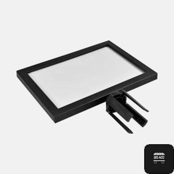 

KRISBOW Frame Info A4 Landscape Plastic