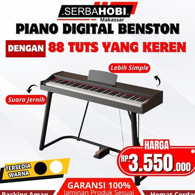 "'''] Piano Digital Benston 88 Key / BENSTON PIANO DIGITAL 88 TUTS