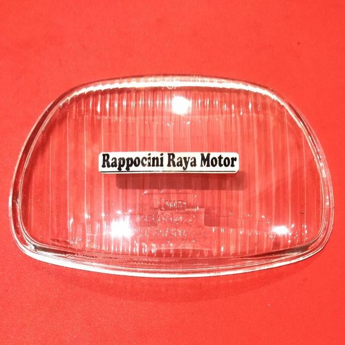 ,,,,,,,] KACA LAMPU DEPAN VESPA SUPER / SPRINT