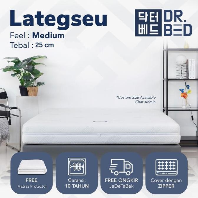 [Custom Size] Kasur Latex Lategseu DR.BED