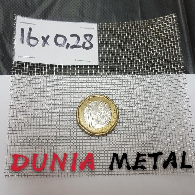 Produk Baru Wire Mesh Stainless Steel 304 Mesh 16x0.29 Kawat Nyamuk Anti Karat