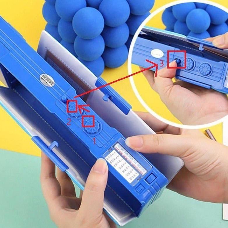 

Kotak Pensil Anak Sekolah Laki-Laki Tempat Pensil Premium