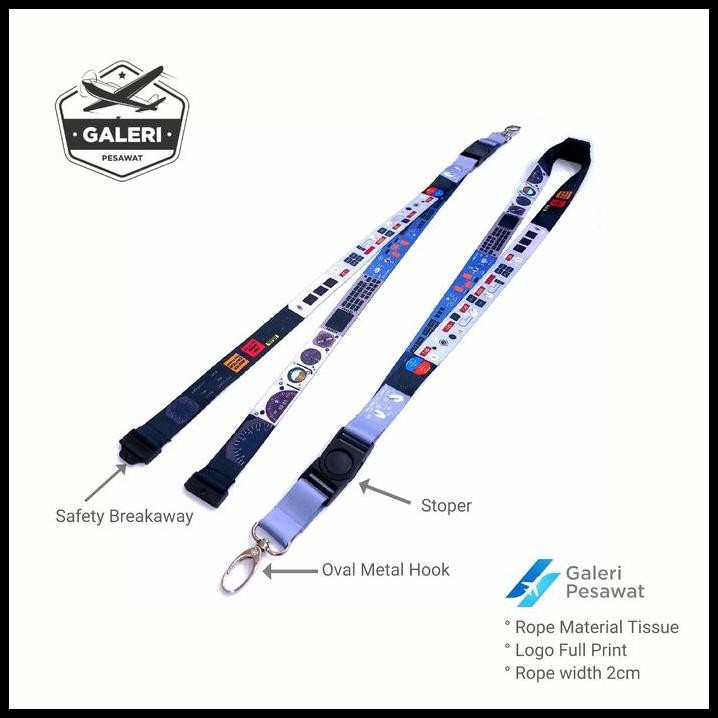 

Lanyard Gantungan Tali ID Card Cockpit