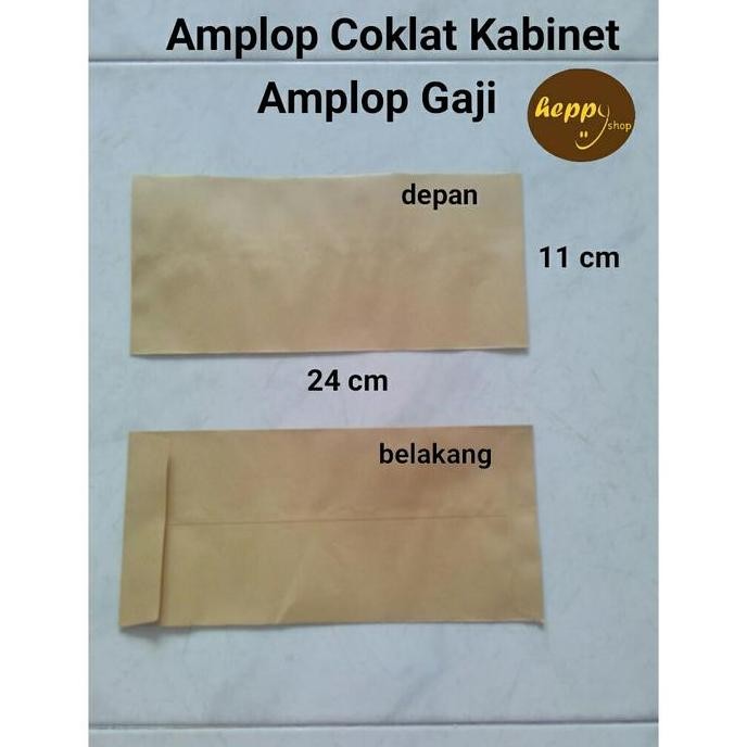 

@#@#@#] Amplop Coklat Kabinet, Amplop Gaji