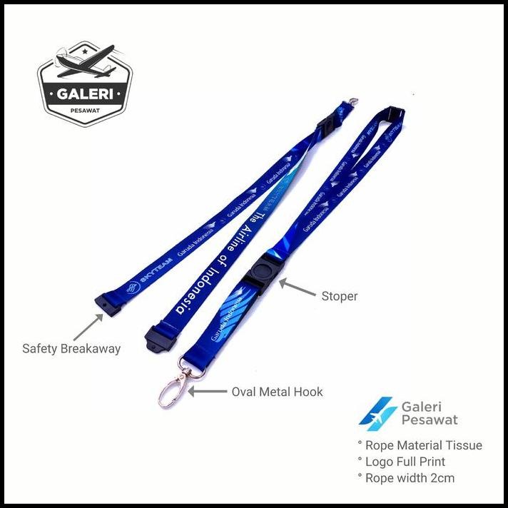 

Lanyard / Gantungan Tali Id card Garuda Indonesia
