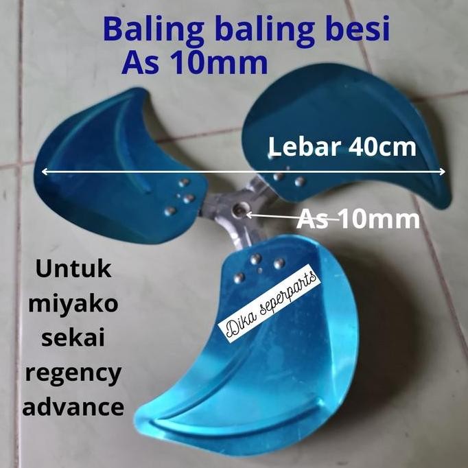 /////] baling baling kipas besi as 10mm