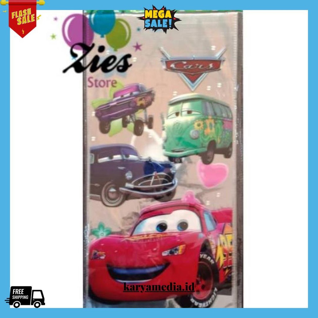 

Plastik Snack Ulang Tahun / Plastik Kado / Plastik Souvenir Cars Cod