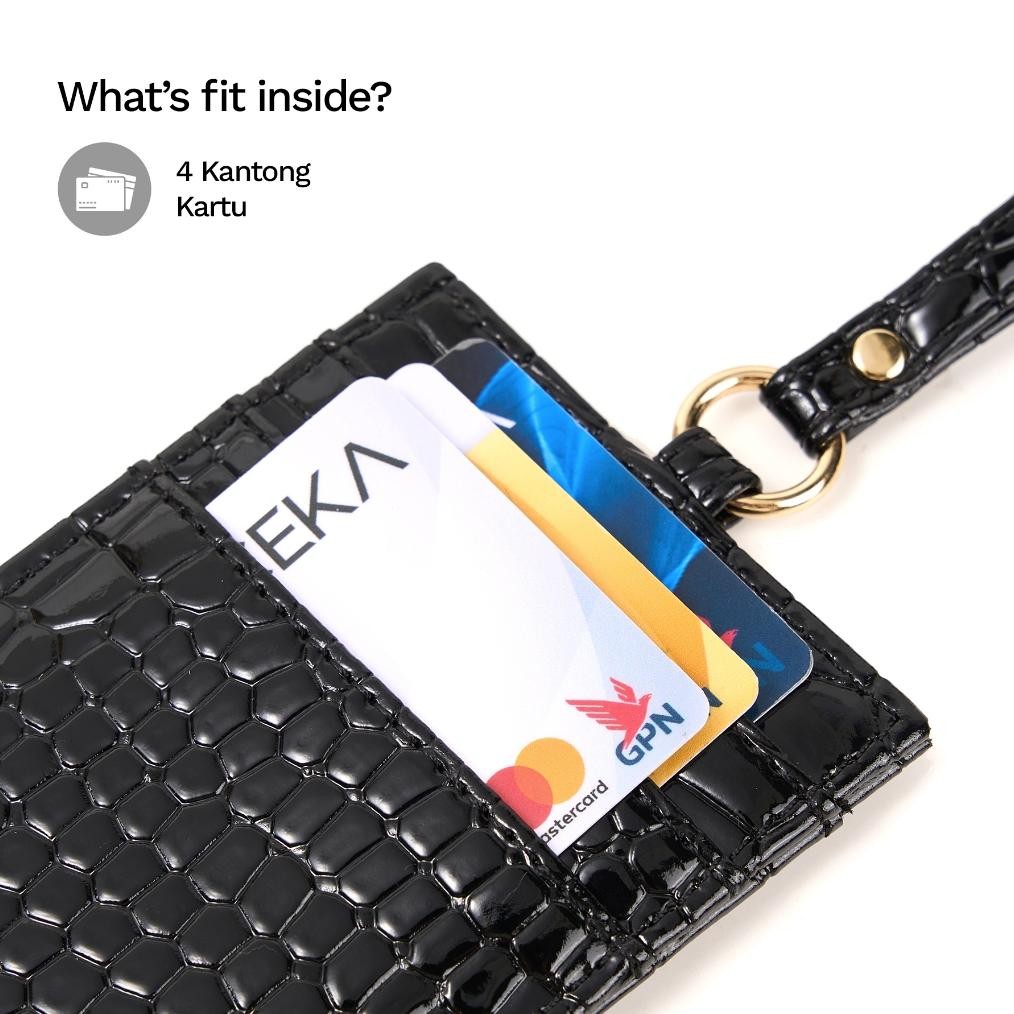 

[NEW] CEKA Lanyard Fiora Card Holder ID Name Tag Kartu Tanda Pengenal